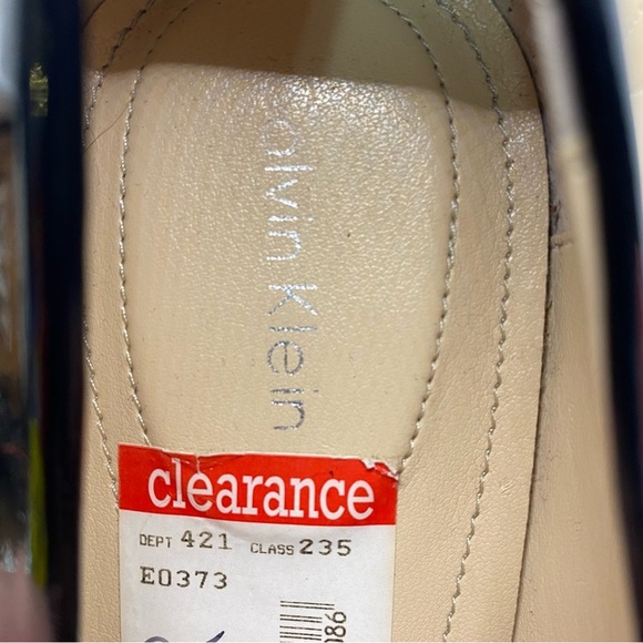 Calvin Klein Renni‎ Patent Leather Pumps Size 9.5 NWOB - Picture 12 of 12